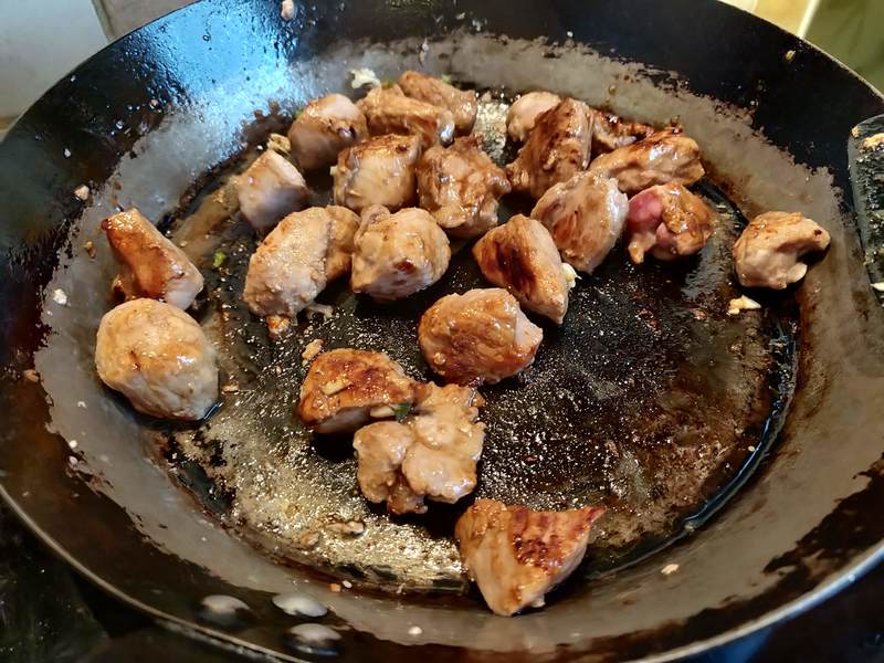 Pork in the pan