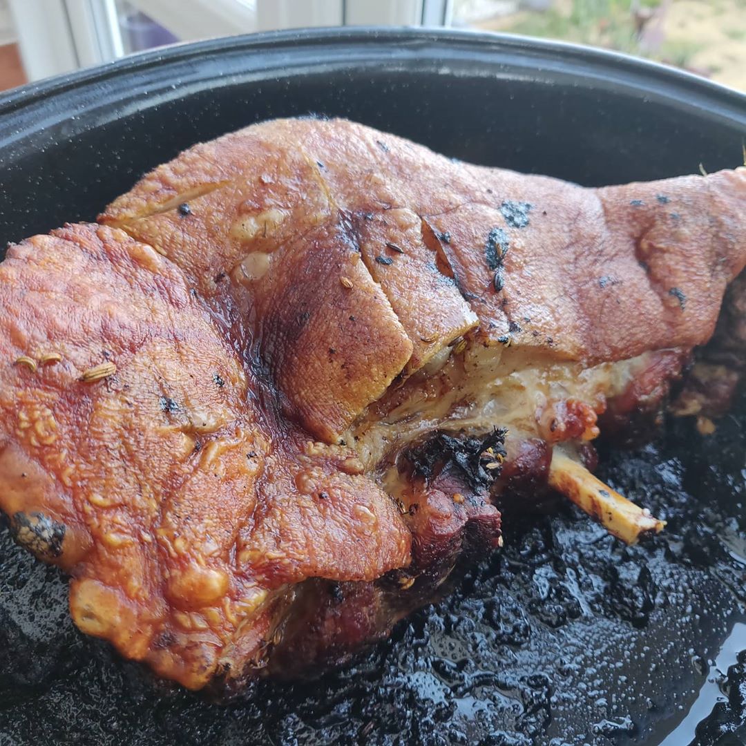 Roast pork tomales