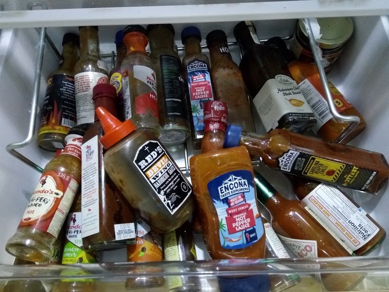 Hot sauce drawer